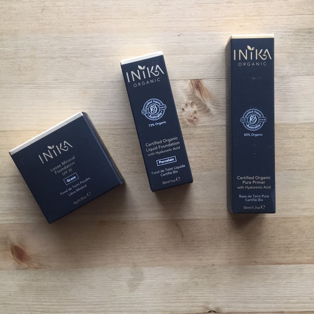 Inika Organic foundation/primer bundle